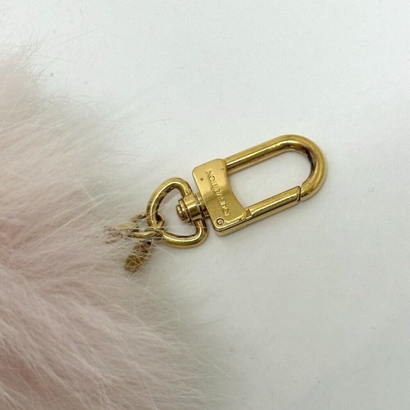 Authentic Hover to zoom LOUIS VUITTON M67371 Fluffy Fuzzy bubble Bag Charm charm - Picture 7 of 8